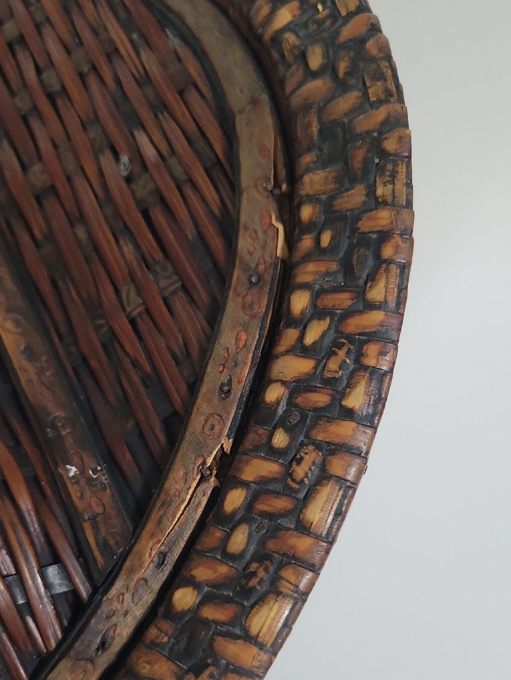 RESERVED FOR @TOUGHLUCK00 - Source Unknown Brown Wicker Basket with Lid - Picture 8 of 11